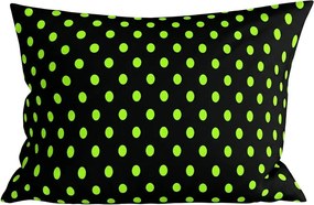 Polibawełniana poszewka na poduszkę COLAM GREEN POLY 50x70 cm, zielona
