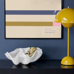 Miska dekoracyjna z żywicy polimerowej 33x27 cm Shell – Mette Ditmer Denmark