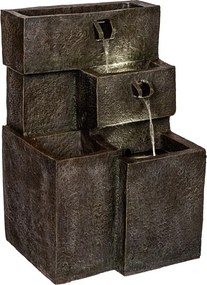 STILISTA  Fontanna ogrodowa, 48 x 42 x 76 cm, schody wodne