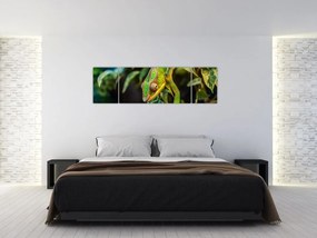 Obraz kameleona (170x50 cm)