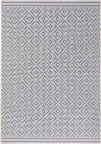 Zewnętrzny dywan w szaro-niebieskim kolorze Metro