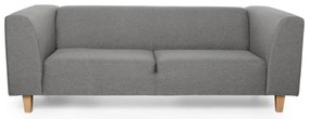 Szara sofa Scandic Diva, 216 cm