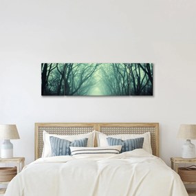 Obraz - Droga z aleją drzew (170x50 cm)
