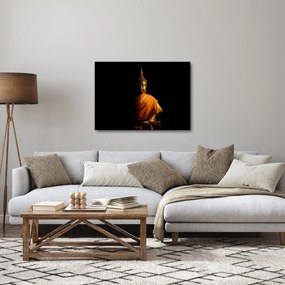 Obraz - Posąg Złotego Buddy (70x50 cm)