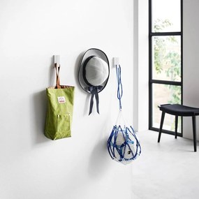 Białe ścienne metalowe haczyki zestaw 3 szt. Tower – YAMAZAKI