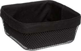 Nowoczesny koszyk na pieczywo MAYAJ, 25,5 x 25,5 x 11,5 cm