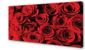 Obraz na płótnie Bukiet Świeżych Róż