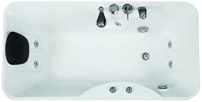 Wanna z hydromasażem GAVINO - 1-osobowa - 140L - 75 x 150 x wys.59 cm - narożnik prawy