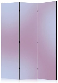 Parawan dwustronny Tła i desenie 135x172 cm 3-częściowy różowy ARTGEIST B