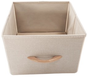 Komoda z szufladami z tkaniny HAZEL TYP 4, brązowy, S