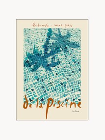 Plakat La Piscine