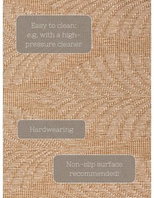 Dywan odpowiedni na zewnątrz w beżowo-śmietankowym kolorze 200x290 cm Duet Liora – NORTHRUGS