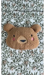 Poduszka dziecięca z mikropluszu Bear – Malomi Kids