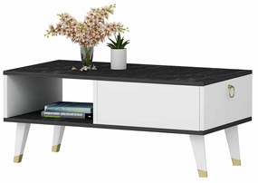 Stolik konferencyjny Delux Black and White