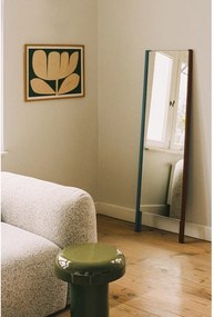 Lustro z drewnianą ramą stojące 49x166 cm Lun – noo.ma