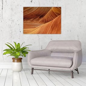 Obraz na szkle - Czerwony piasek (70x50 cm)