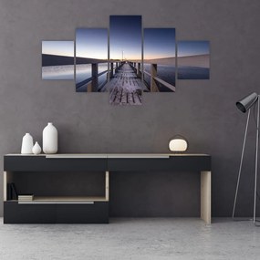Obraz - Na molo (125x70 cm)
