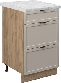 Szafka dolna do kuchni greybeige 50x60x82 fame-line