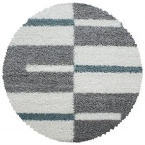 Dywan Shaggy Gala turkus 80 cm x 80 cm koło