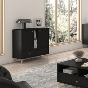Komoda TORINO 100 cm do Salonu Sypialni Grafit