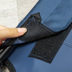 PawHut legowisko dla psa na zewnątrz legowisko dla kota łóżko dla zwierząt miejsce do spania dla psa niebieskie