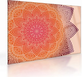 Obraz na szkle - Mandala sztuka (70x50 cm)
