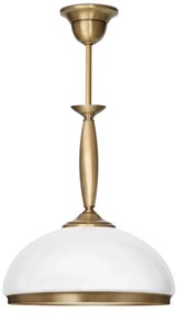 Lampa mosiężna z 1 kloszem CR-S1