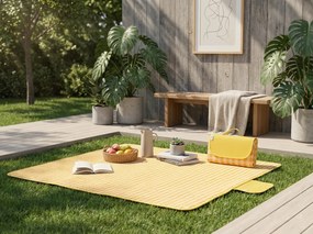 Składana mata plażowa na piknik PIKNIX 145x200 cm - różne kolory Kolor: Niebieski