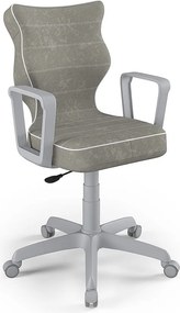 Ergonomiczne krzesło dla młodzieży Norm Grey rozmiar 6 (159-188 cm)