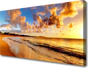 Obraz na płótnie Złoty Piasek nad Oceanem
