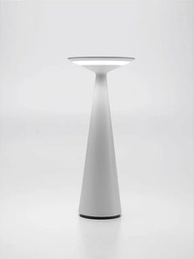 Lampa stołowa LED Dama Bianca z wejściem USB i funkcją powerbanku