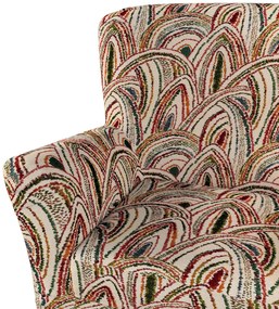 Pokrowiec na fotel Tomelilla wysoki z zakładkami