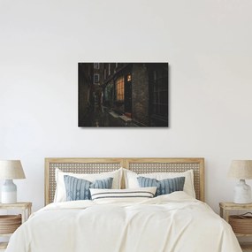 Obraz na szkle - Ulica w Londynie (70x50 cm)