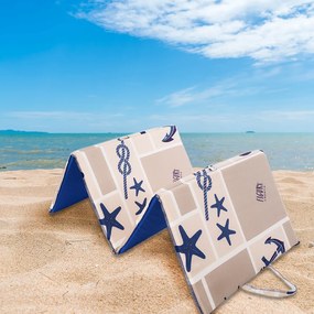 Mata plażowa MARINE beżowa