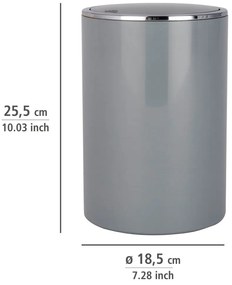 Kosz na śmieci INCA GREY, WENKO