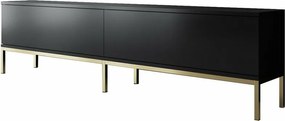 Stolik pod telewizor Lord Black and Gold