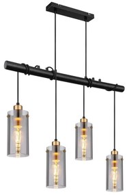 Globo 15564-4H - Żyrandol na lince FANNI 4xE27/40W/230V