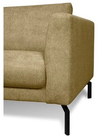 Musztardowa sofa 216 cm Gomero – Scandic