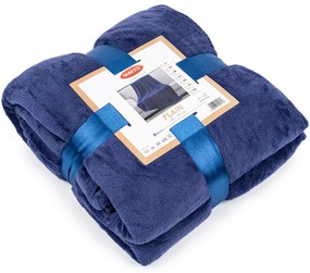 Matex Koc Plain niebieski, 150 x 200 cm