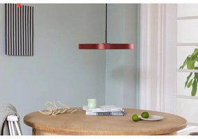 Czerwona lampa wisząca LED z metalowym kloszem ø 43 cm Asteria Medium – UMAGE