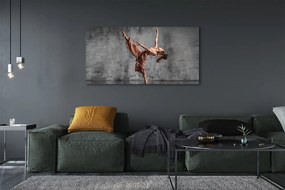 Obraz na płótnie Taniec Kobiety z Długimi Włosami