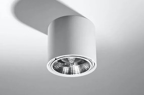 Plafon Led Biały Nowoczesny Tuba G6-W88