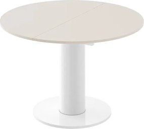 Rozkładany stół jadalniany Solo Lux Hubertus z matowym blatem