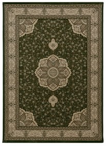 Dywan klasyczny Kashmir rozeta zielony 120 cm x 170 cm