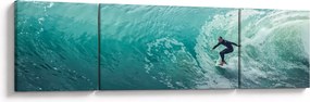 Obraz surfowanie (170x50 cm)
