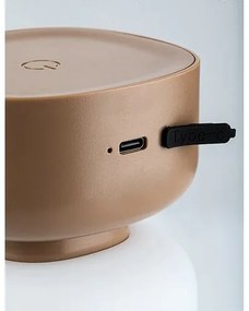 Rabalux 77143 zewnętrzna lampka stołowa LED Funes,funkcjonalna, 3 W, brązowa