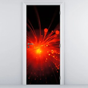Fototapeta na drzwi - Błyszczenie, abstrakcja (95x205cm)