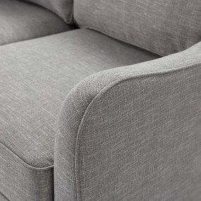 Sofa Venuste grey linen 2-os.