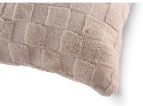 Poduszka dekoracyjna z mikropluszu 45x45 cm Rava – Tiseco Home Studio