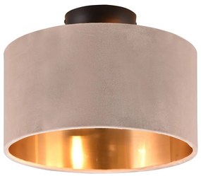 Czarno-beżowa lampa sufitowa ø 30 cm Julieta – Trio
